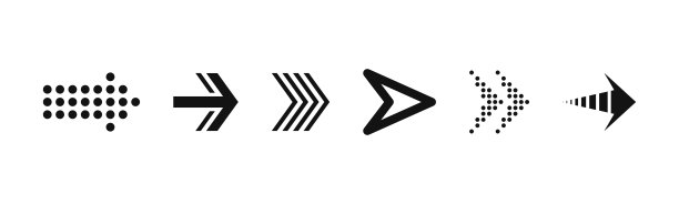 黑色箭头集图片下载