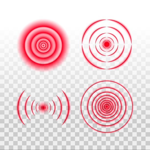 疼痛圆红图片下载
