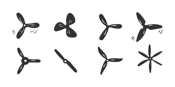 螺旋桨飞机。图片下载