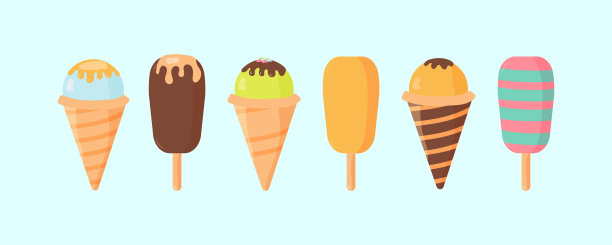 冰淇淋。图片下载