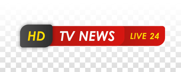 电视新闻栏。图片下载