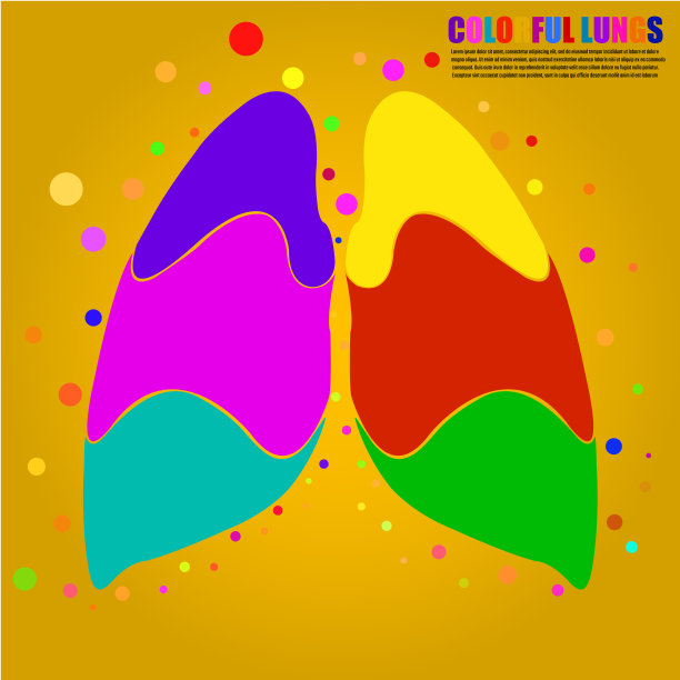 摘要人体肺为您的设计图片下载