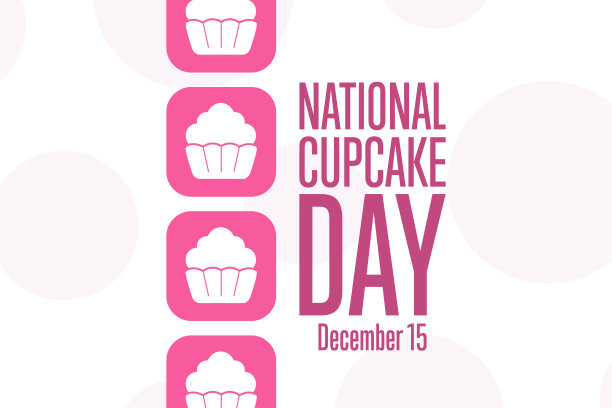 国家蛋糕的一天。12月15日。节日的概念。模板的背景，旗帜，卡片，海报与文字题词。向量EPS10插图。图片下载