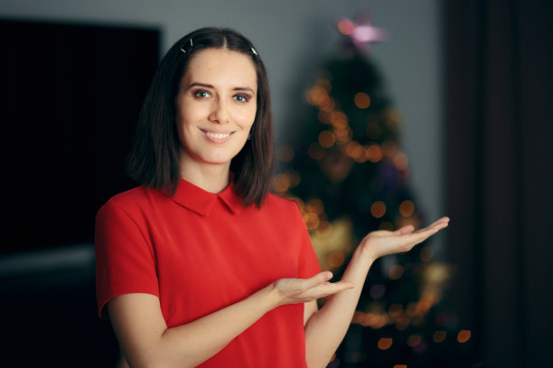 邀请圣诞聚会的客人图片下载