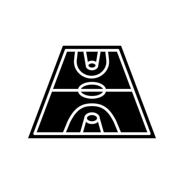 篮筐领域图标字形风格设计图片下载