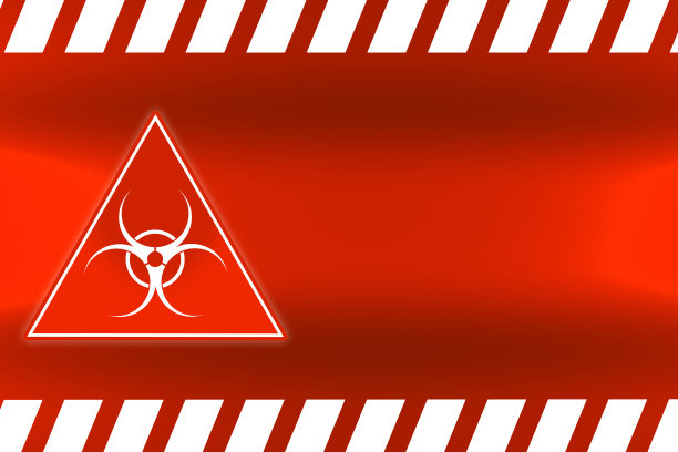 危险带和标志注意生物危害和下降警告标志警告带限制进入安全和危险条纹警告标志图片下载