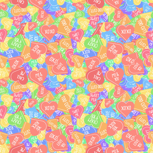 情人节心语无缝模式图片下载