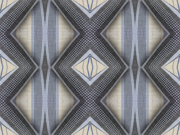 宏观图案的手工编织结构。时尚的极简主义无缝几何图案与3D效果。图片下载