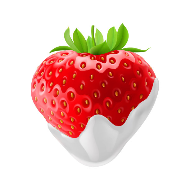 新鲜的草莓图片下载