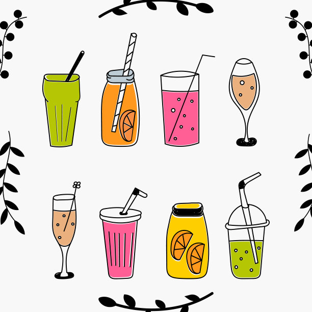 鸡尾酒派对。图片下载