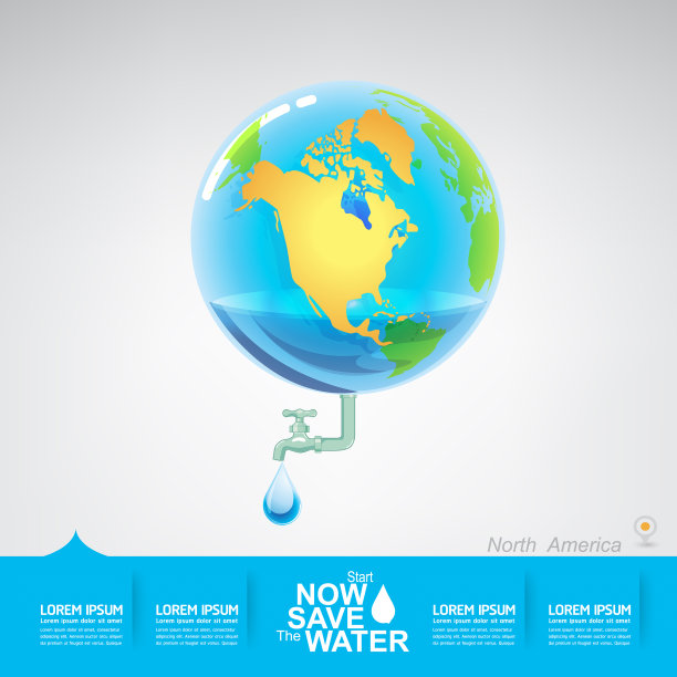 在北美节约用水图片下载