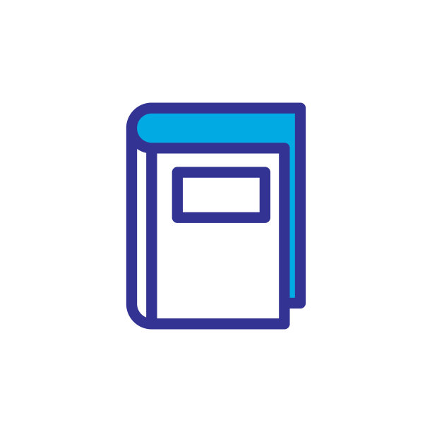 书籍图标logo插图设计图片下载