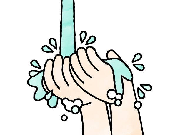 洗手插图图片下载