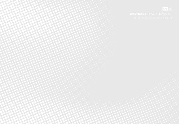 抽象白灰点设计的图案设计作品模板背景。说明向量eps10图片下载