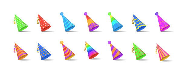 闪闪发亮的帽子。图片下载