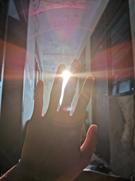 美丽的耀斑图片下载