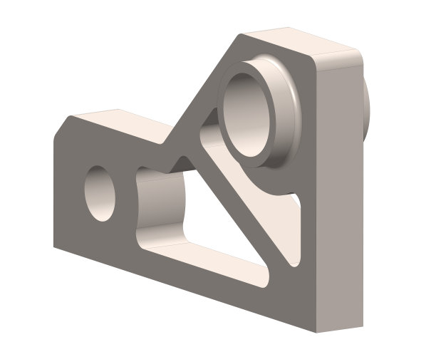 三维图像的机械cad部分孤立在白色图片下载