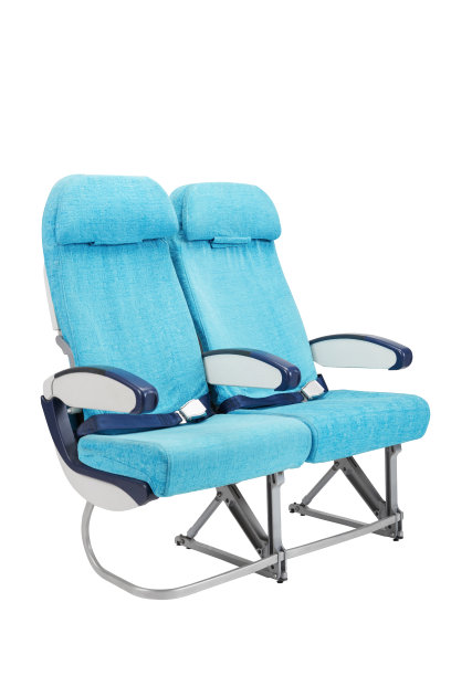 白色的飞机座位图片下载