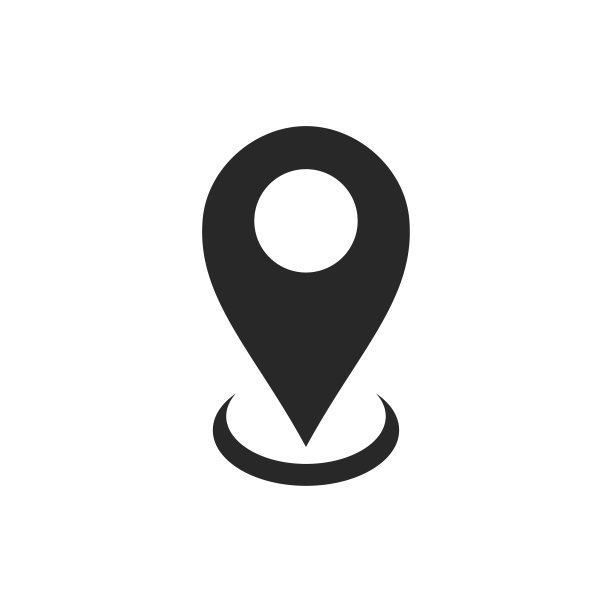位置图钉图标扁平矢量插画设计图片下载