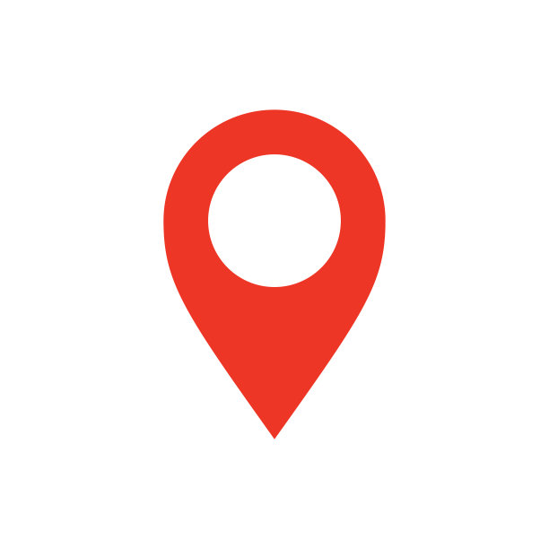 位置图钉图标扁平矢量插画设计图片下载