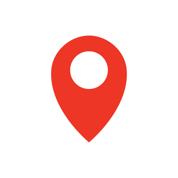 位置图钉图标扁平矢量插画设计图片下载