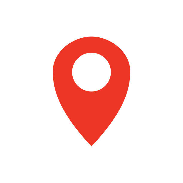 位置图钉图标扁平矢量插画设计图片下载