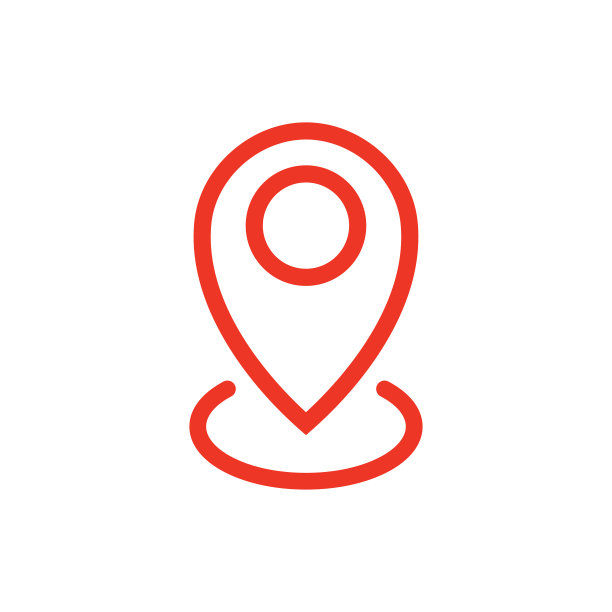 位置图钉图标扁平矢量插画设计图片下载