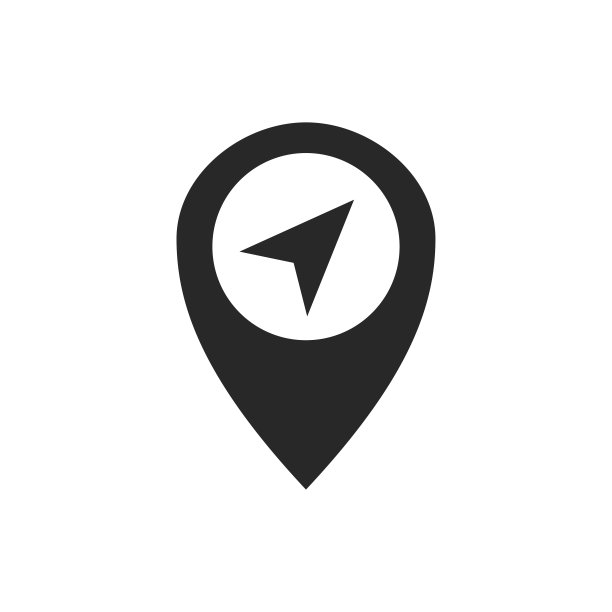 位置图钉图标扁平矢量插画设计图片下载