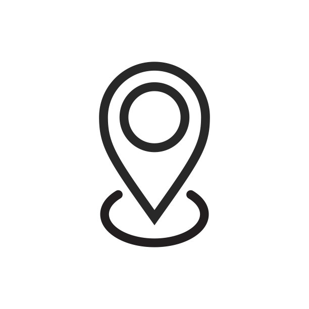 位置图钉图标扁平矢量插画设计图片下载