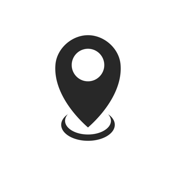 位置图钉图标扁平矢量插画设计图片下载