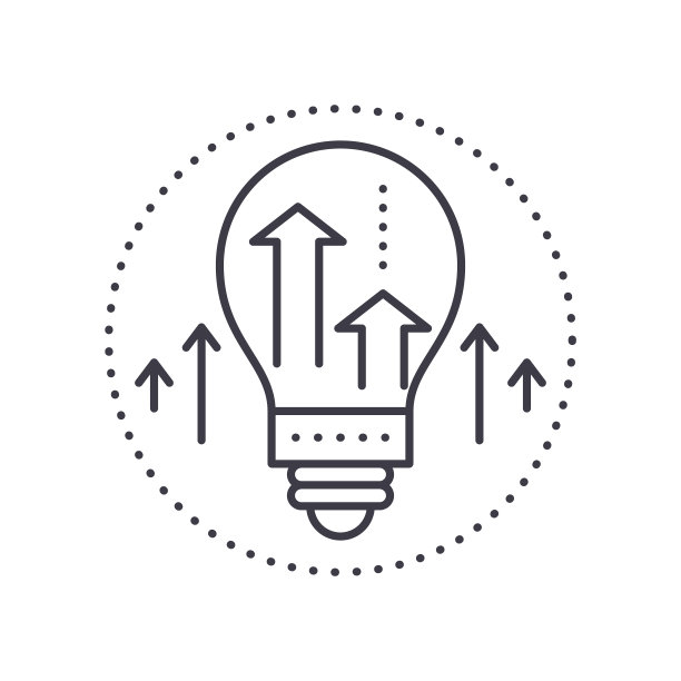 营销理念概念图标，线性孤立的插图，细线矢量，网页设计标志，轮廓概念符号与可编辑的白色背景笔划。图片下载