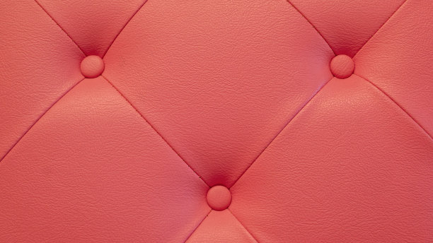 近距离背景豪华沙发复古粉色。粉色家具皮革图片下载
