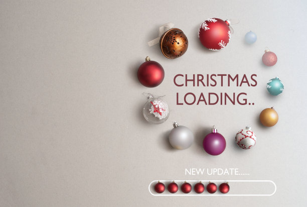 圣诞页面加载概念图片下载