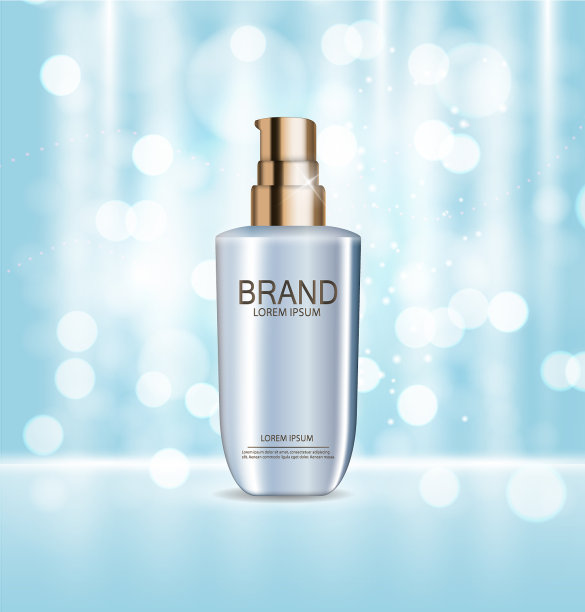 为广告设计化妆品产品模板图片下载