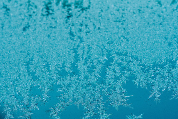 霜冰晶体背景图片下载