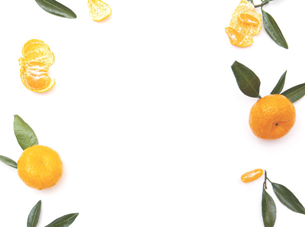 布局与年轻的橘子，顶视图，文本空间，色调的图片图片下载