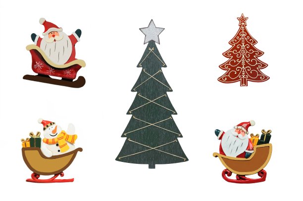 裁剪圣诞装饰品图片下载