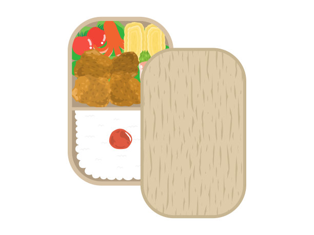 炸鸡的午餐。图片下载