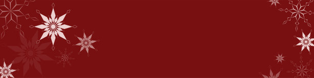 不同大小的雪花和透明横幅背景。圣诞节的概念图片下载