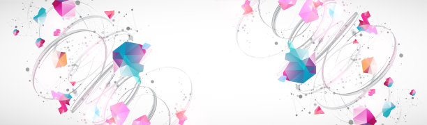 抽象旋转的彩色线条。未来的几何组成。设计作品背景。图片下载