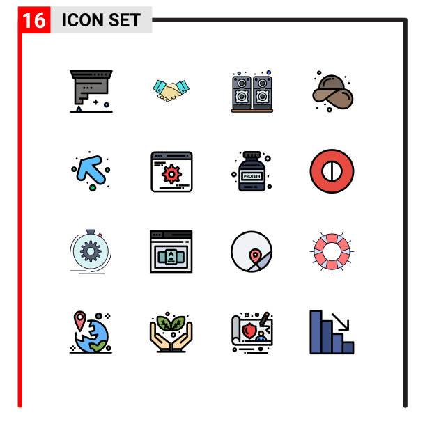 通用图标符号组16现代扁平图片下载