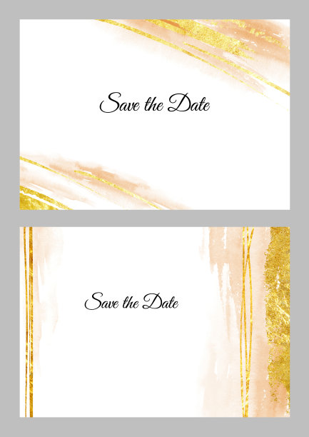 黄沙与黄金水平背景和模板设置为海报和生日，婚礼，在黄沙与黄金水平背景和模板设置为海报和生日，婚礼，邀请信，名片。手绘水彩插图图片下载
