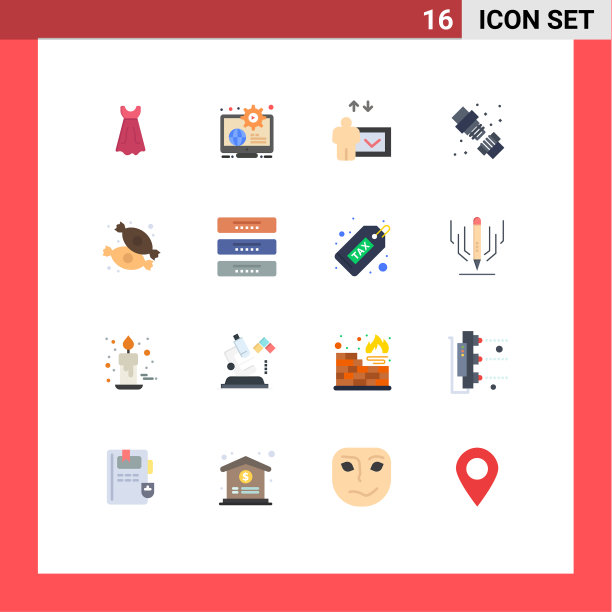 现代设16平色和符号等图片下载