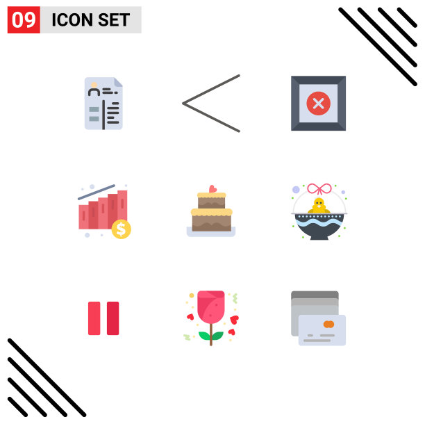 9创意图标现代标志和符号车图片下载