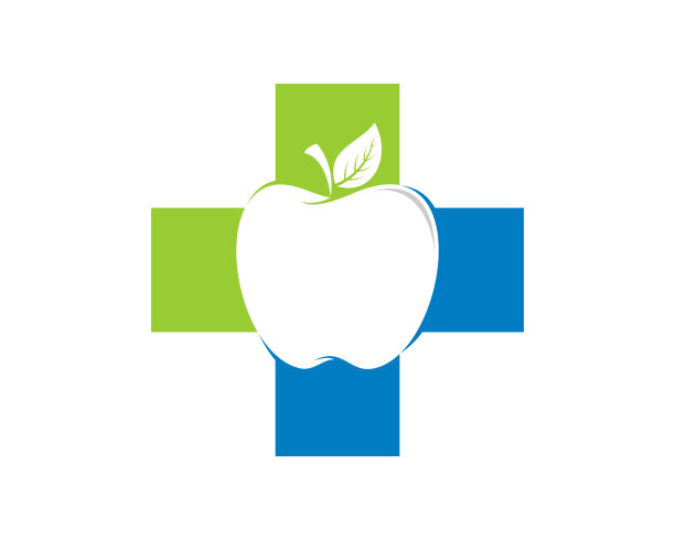 医学符号，中间有苹果图片下载