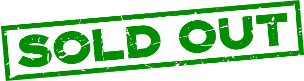 Grunge green卖光了措词方形橡胶印章图片下载