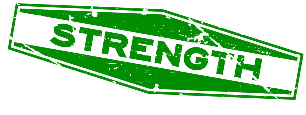 垃圾绿色强度字六角形橡胶密封图片下载