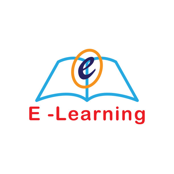 E学习标识向量设计模板图片下载