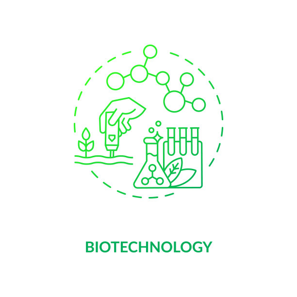 生物技术概念的图标图片下载