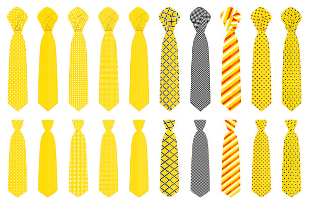 主题大套领带不同类型的领带图片下载